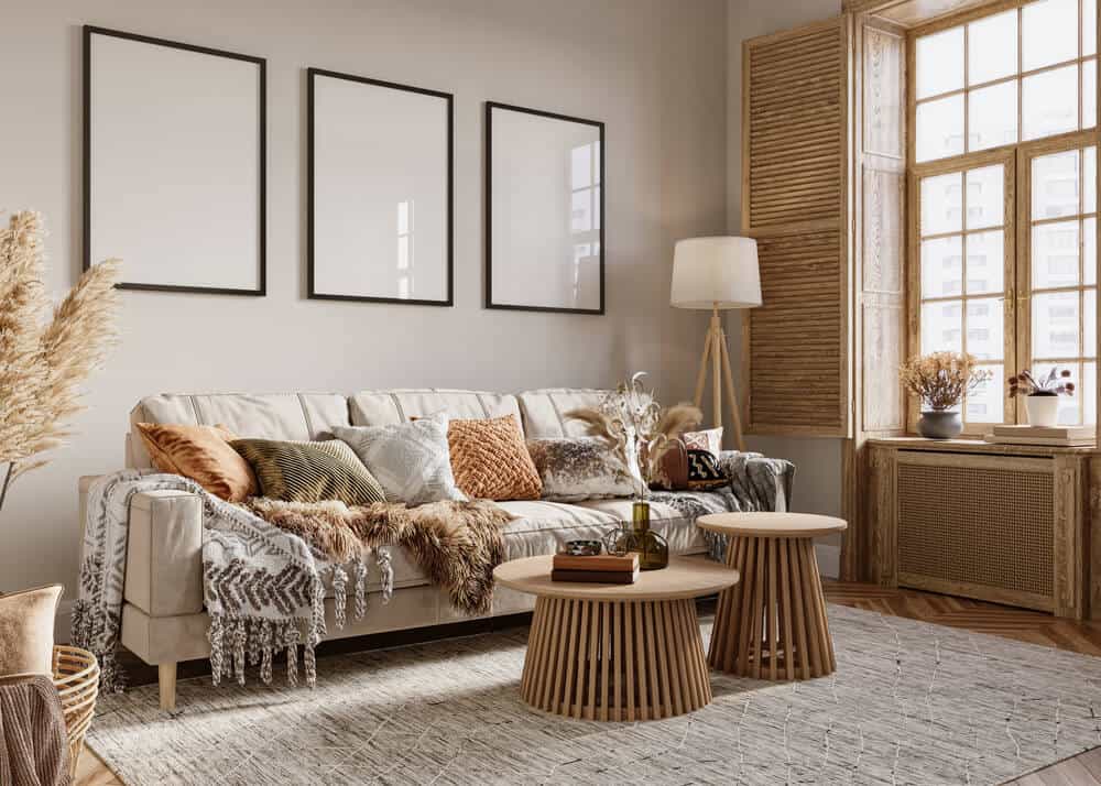 interior shutters for living room
