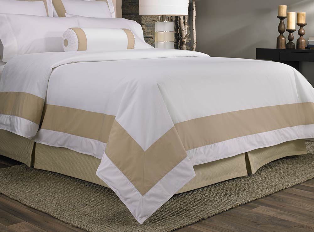 Frameworks duvet cover from Marriott hotels