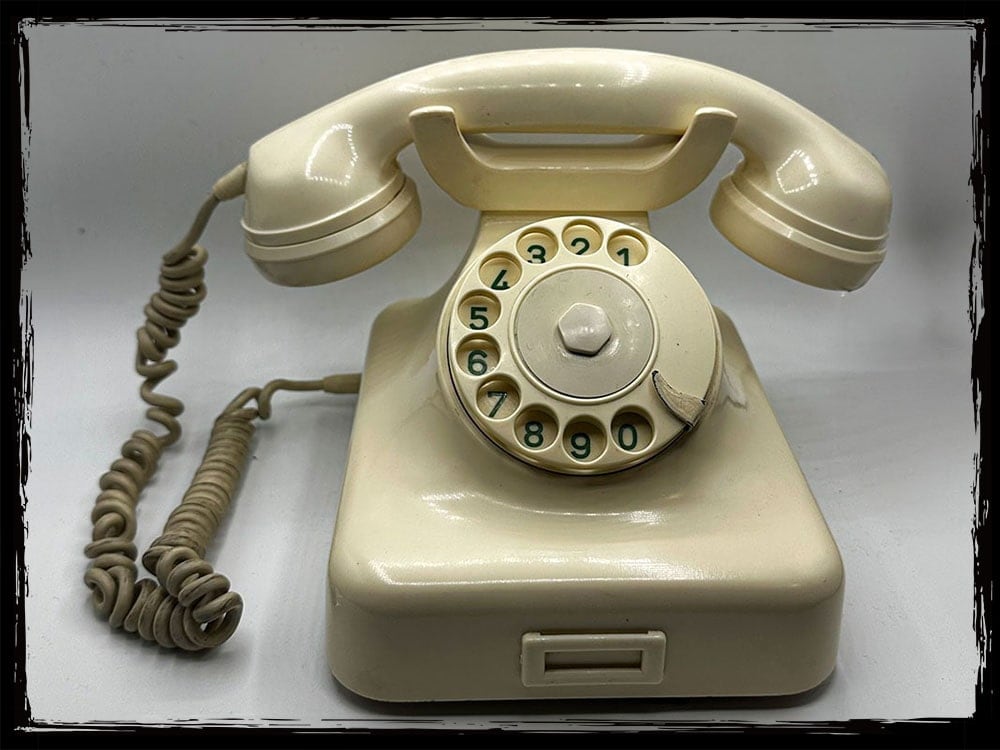 W48-Telefon Kundentelefon zum Audiogästebuch. Ein W48 Telefon