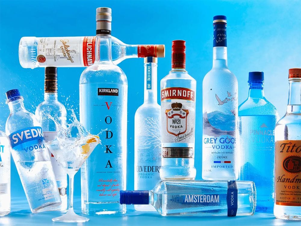 vodka bottle wholesale
