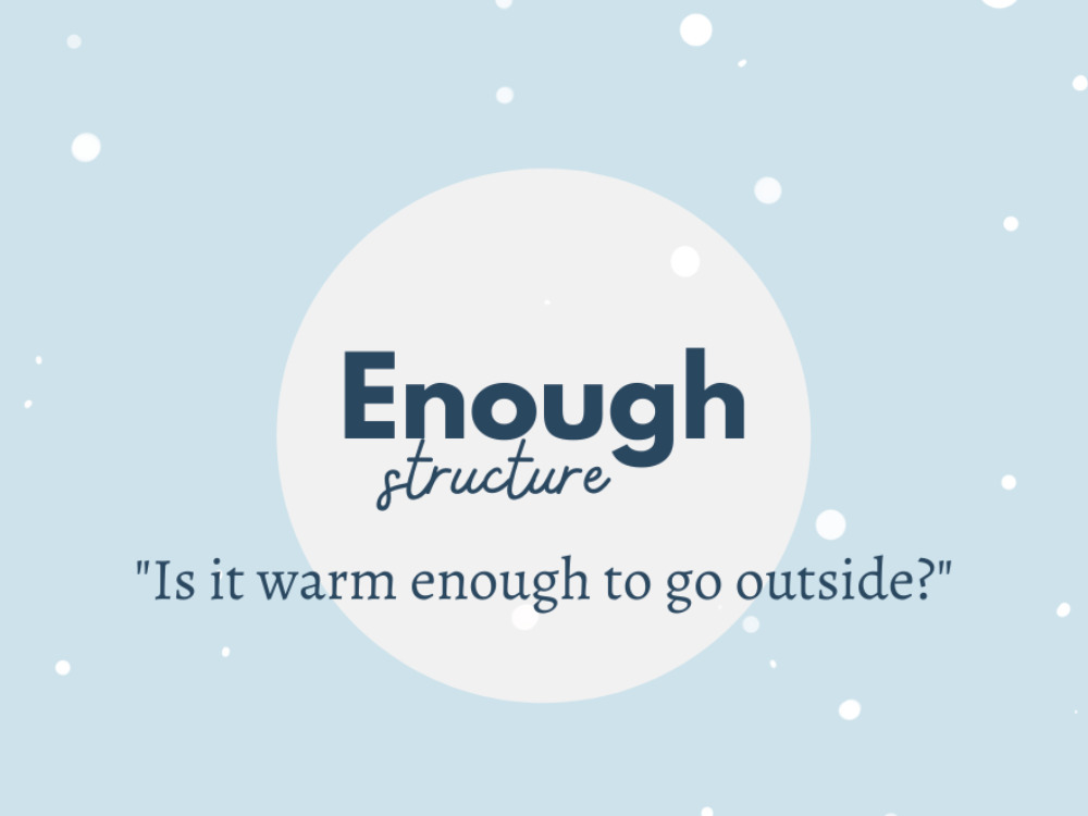 Công thức cấu trúc Enough