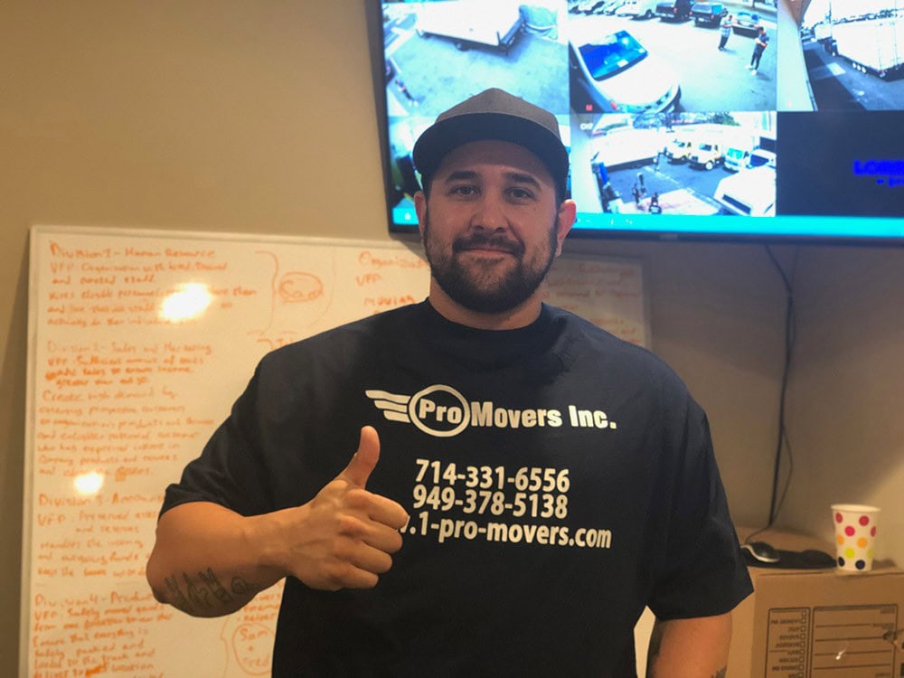 Our Customer Service Manager Davin.