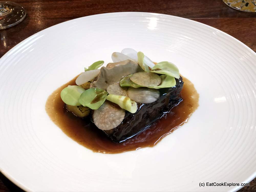 The Restaurant at the Capital Hotel Knightsbridge Pork Belly