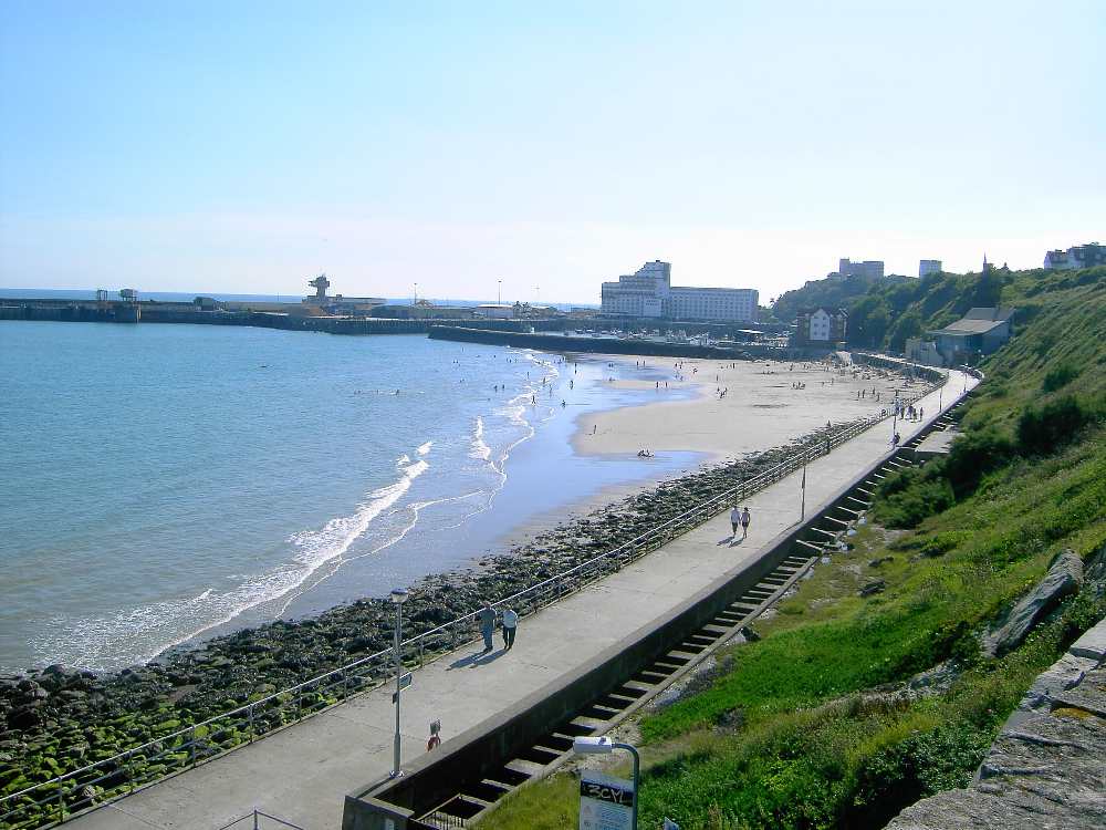 FHC Sprachreisen - England, Folkestone, Strand
