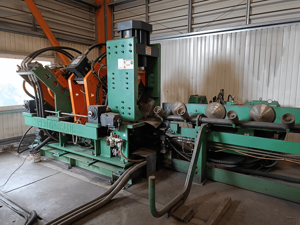 CNC Angle Punching and Cutting Line