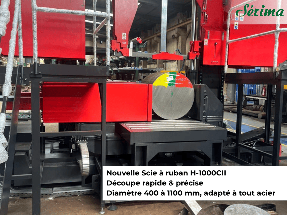 Nouvelle machine _ Sérima investit pour l’avenir et pour vous !
