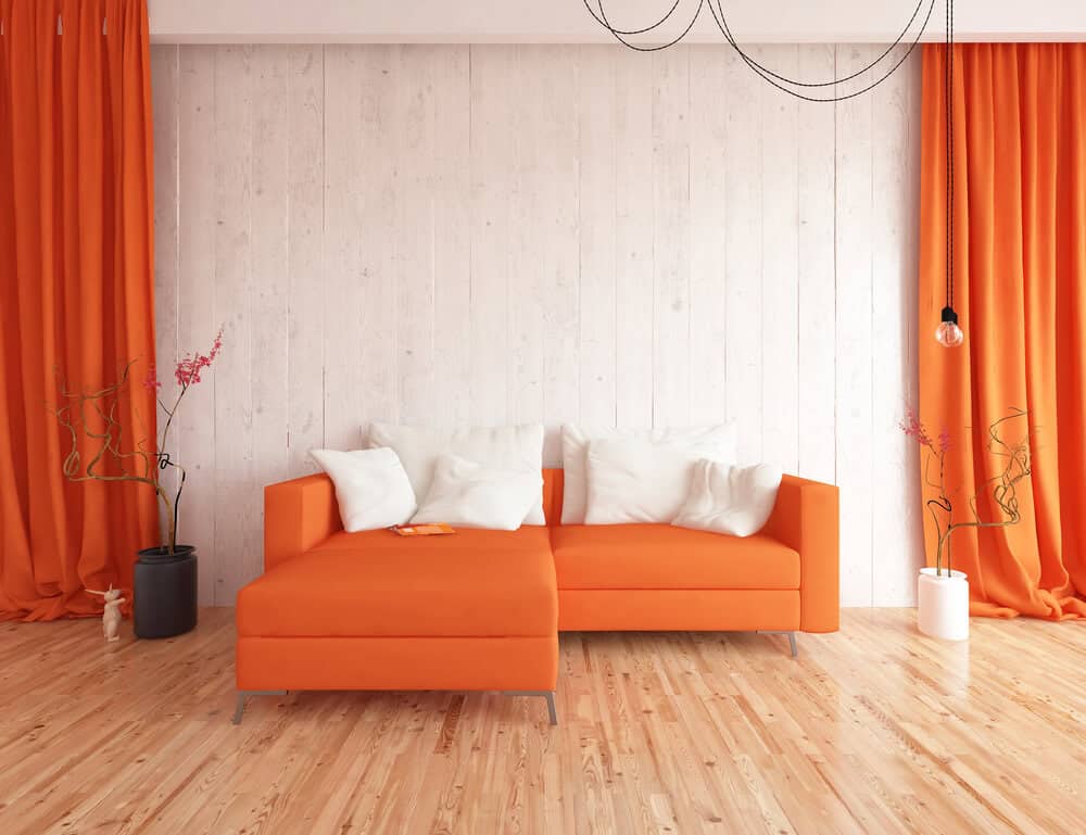 Stunning Tangerine Orange Interior Decor Ideas