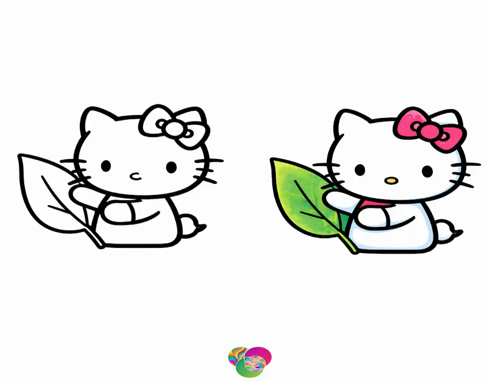 Free Printable Hello Kitty Sanrio Coloring Pages