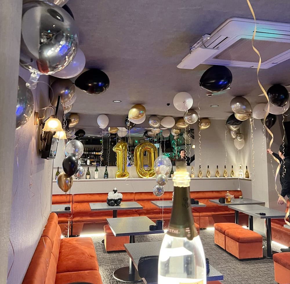 フィリピンパブ スナック キャバクラ 周年記念バルーン装飾演出