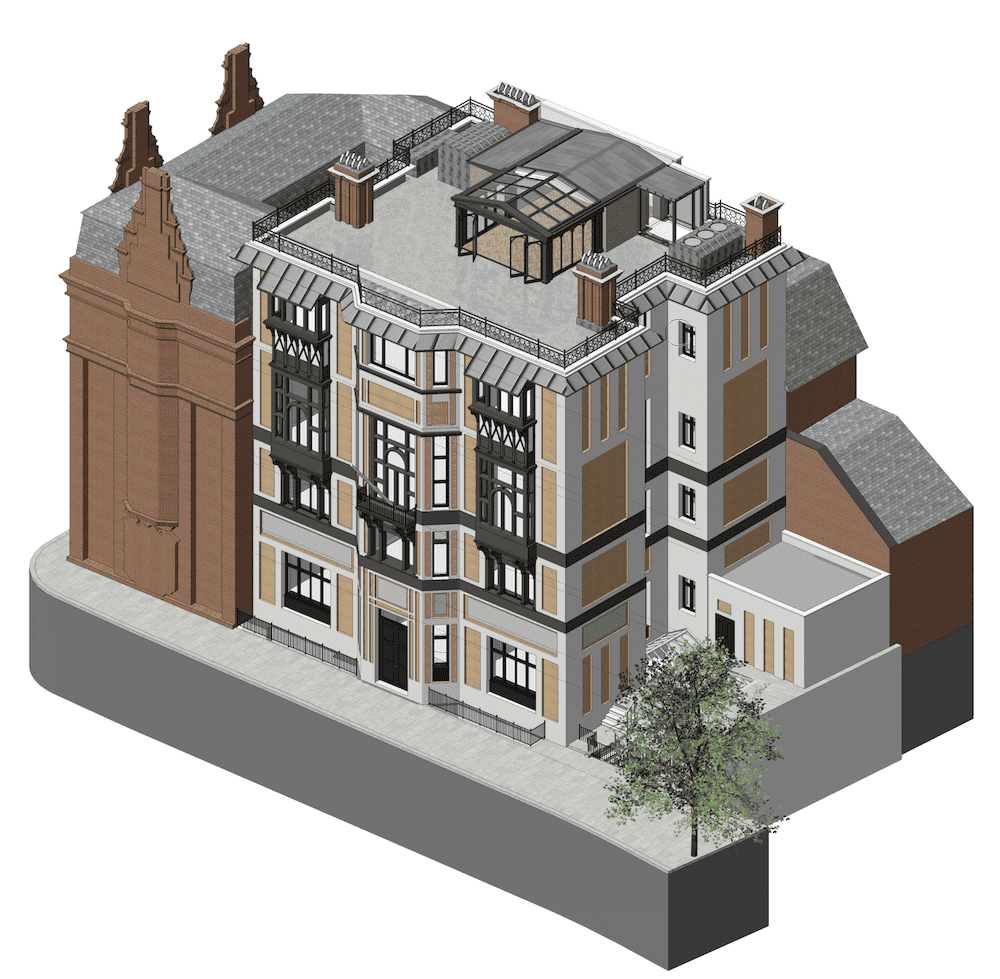 Heritage consent obtained for grade II listed building in Knighstbridge