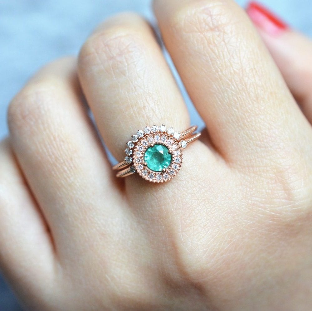 Vintage Wedding Band - Lucy - Image 3