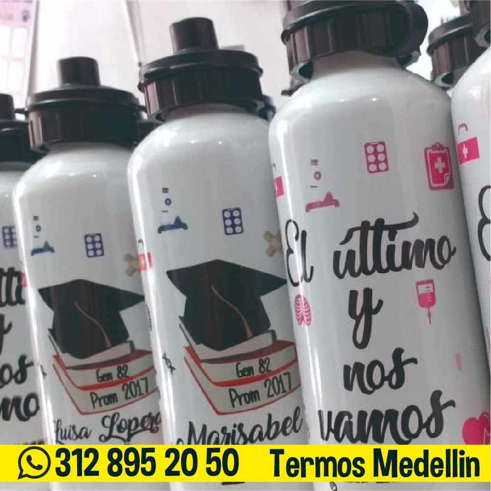 Termos personalizados en medellin al por mayor once grado