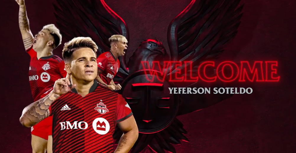 Toronto FC sign Yeferson Soteldo as third Designated Player