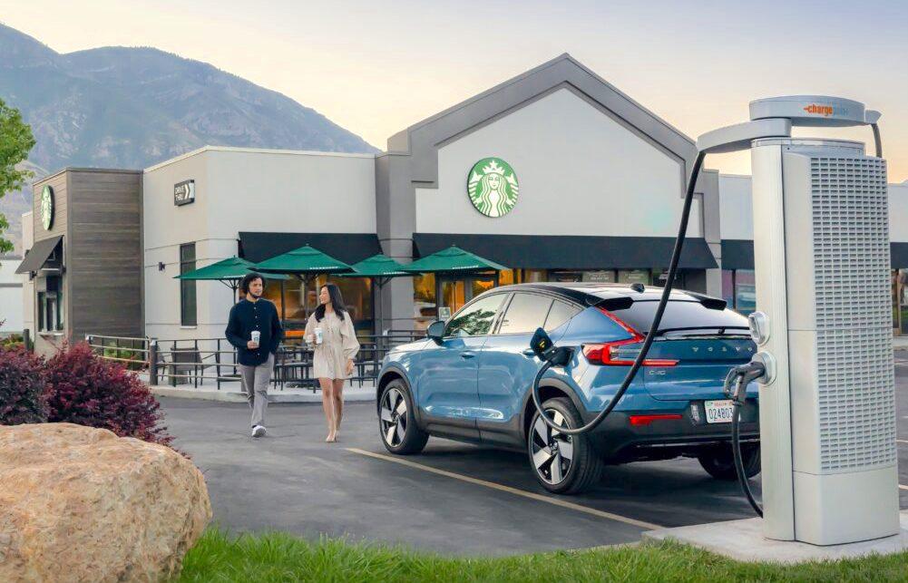 Starbucks EV Charging