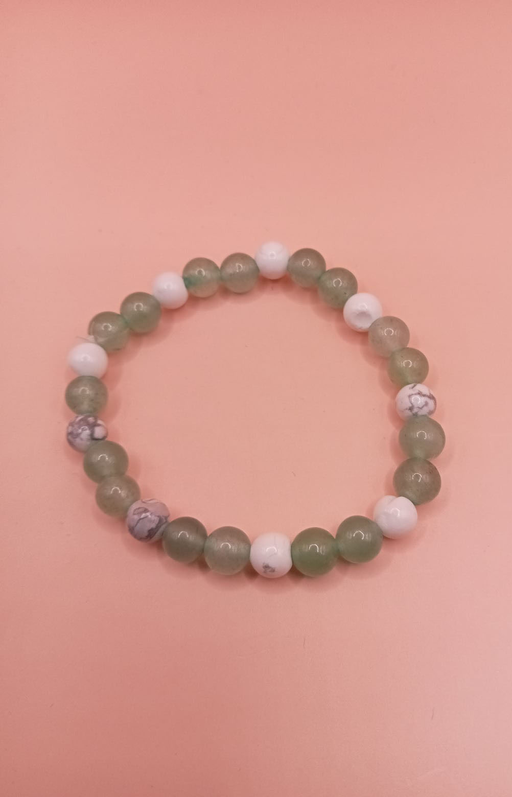 Bracelet enfant Aventurine et Howlite concentration