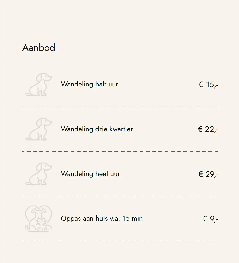 Aanbod
