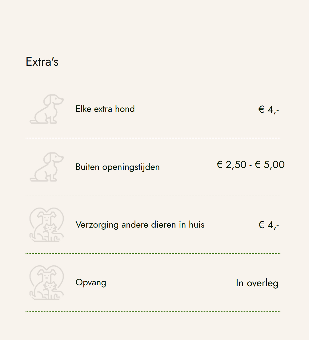Overige diensten