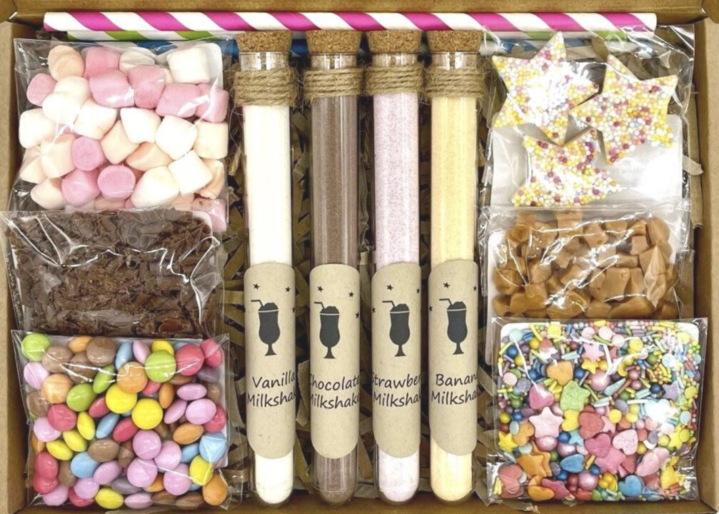 Luxury milkshake gift set – fun stocking filler for teens under £20