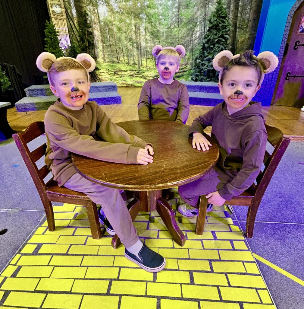 Martin Luther School students performing Out of the Woods spring musical 2026