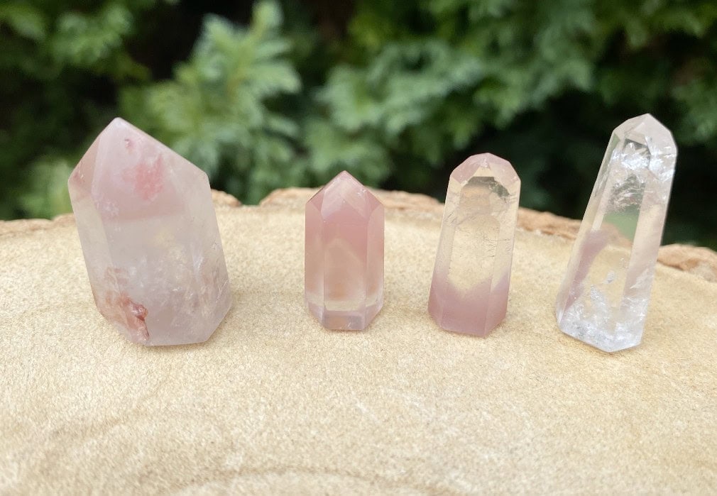 Spiral Crystals UK - Lithium Quartz Standing Mini Point
