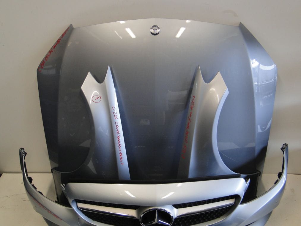 MERCEDES C KLASA W205 COUPE ZDERZAK MASKA BŁOTNIKI LAMPA - obrazek 6