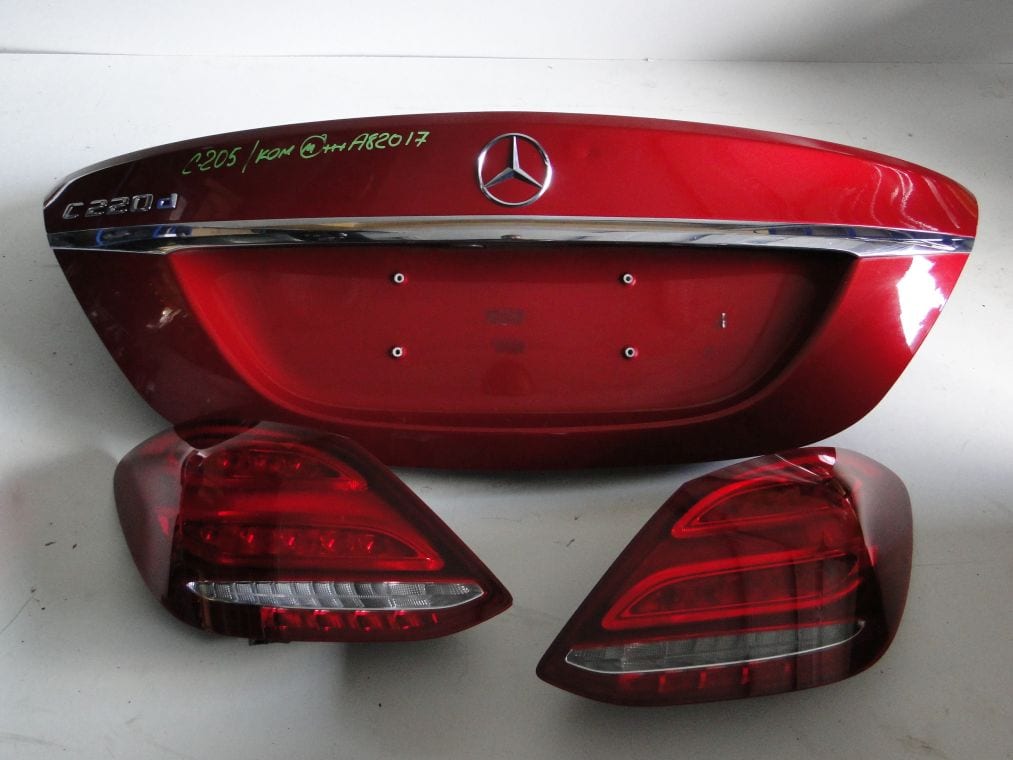 MERCEDES C KLASA W205 AMG ZDERZAK KLAPA LAMPA TYŁ - obrazek 8