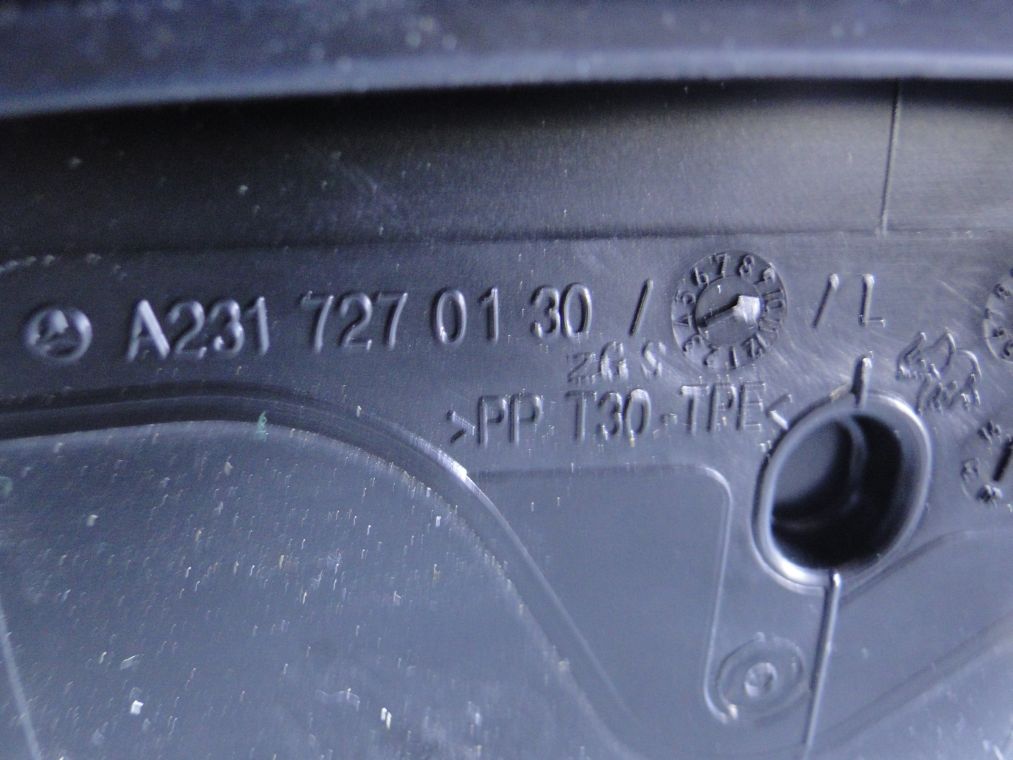 MERCEDES SL R231 ŚLIZG BŁOTNIKA A2317270130 - obrazek 7