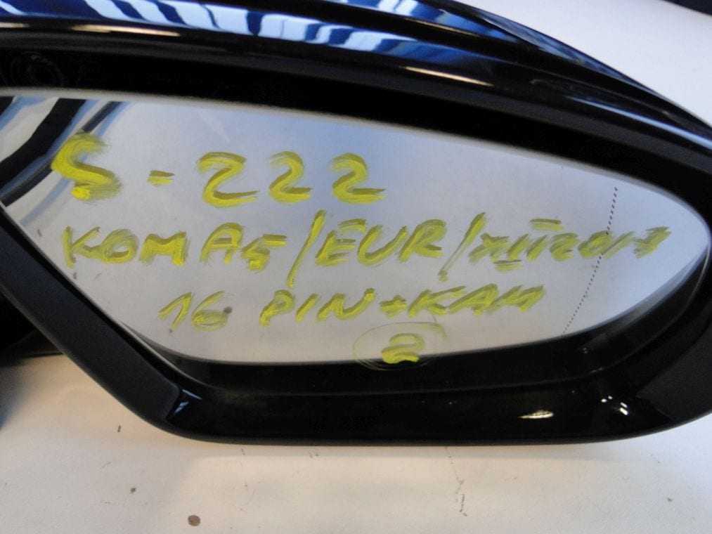 MERCEDES S KLASA W222 LUSTERKO FULL LEWE 18 PRAWE 16 PINÓW - obrazek 9