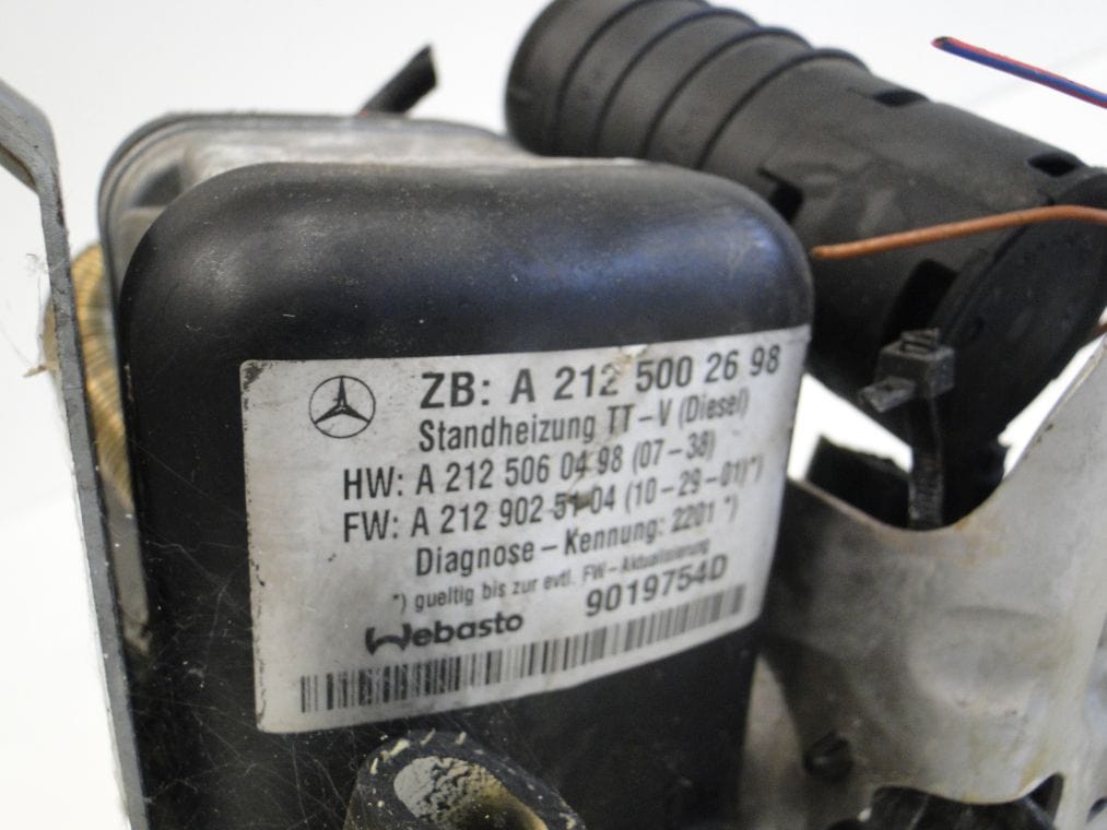 MERCEDES E KLASA W212 CLS W218 WEBASTO A2125002698 DIESEL - obrazek 4