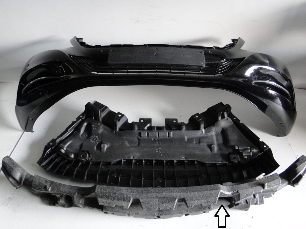 MERCEDES S KLASA W222 PIANKA STYROPIAN ABSORBER