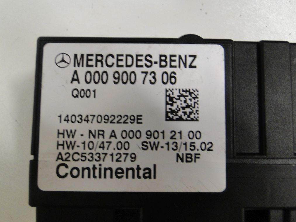 MERCEDES CLA W117 S KLASA W221 STEROWNIK POMPY A0009007306 - obrazek 2