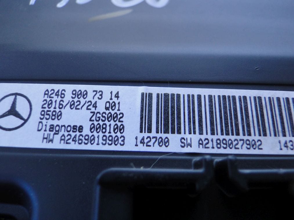 MERCEDES CLA W117 A KLASA W176 B KLASA W246 GLA X156 MONITOR NAWIGACJA RADIO - obrazek 10