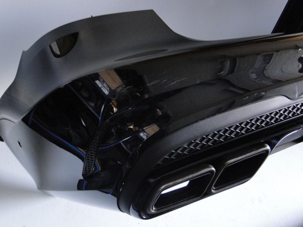 E KLASA W212 63 AMG ZDERZAK + KLAPA + LAMPA CARBON - obrazek 5
