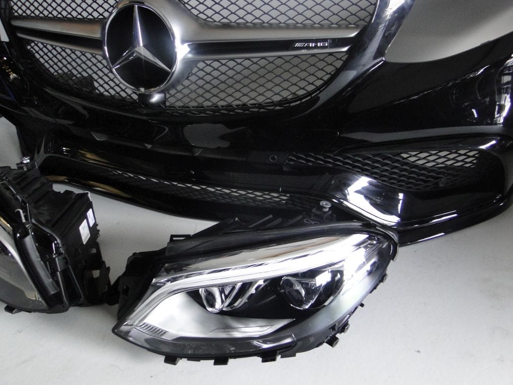 MERCEDES GLE W166 AMG S 63 ZDERZAK + LAMPA LED ILS - obrazek 3