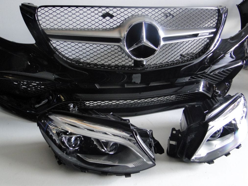 MERCEDES GLE W166 AMG S 63 ZDERZAK + LAMPA LED ILS - obrazek 4