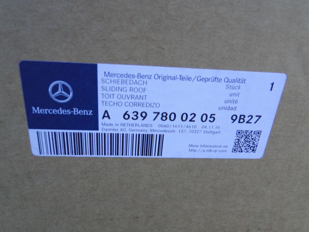 MERCEDES VITO W639 SZYBERDACH PANORAMA + ROLETY - obrazek 7