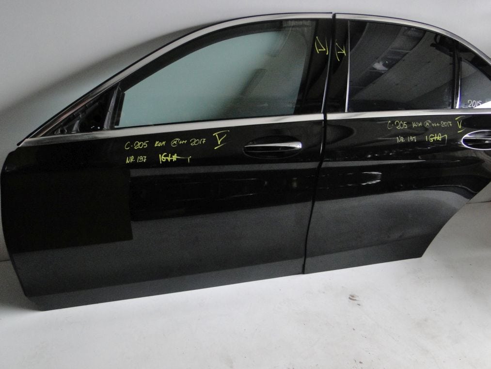 MERCEDES C KLASA W205 DRZWI LEWE PRZEDNIE TYLNE