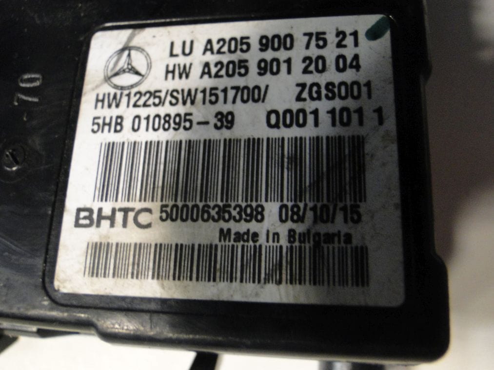 MERCEDES C KLASA W205 MODUŁ A2059007521 - obrazek 2