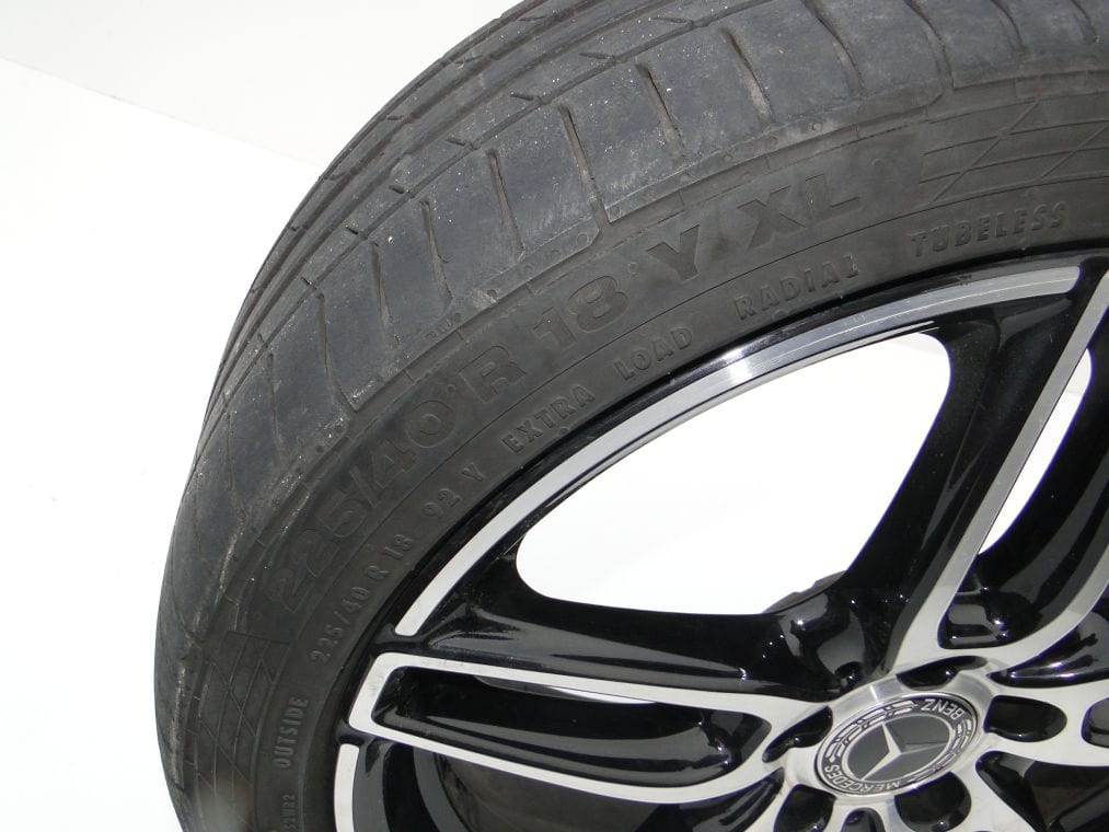 MERCEDES A KLASA 176 FELGA AMG 18 CALI OPONA LATO - obrazek 3