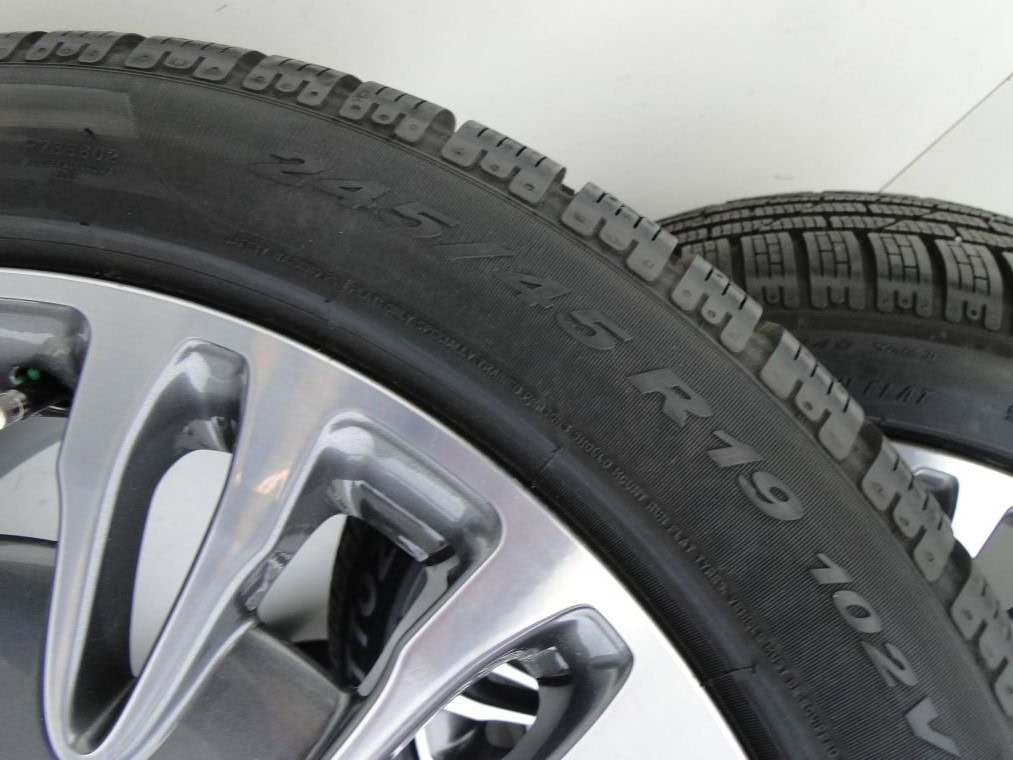 FELGI ALUFELGI 19 217 W222 MAYBACH AMG PIRELLI OPONY ZIMA - obrazek 4