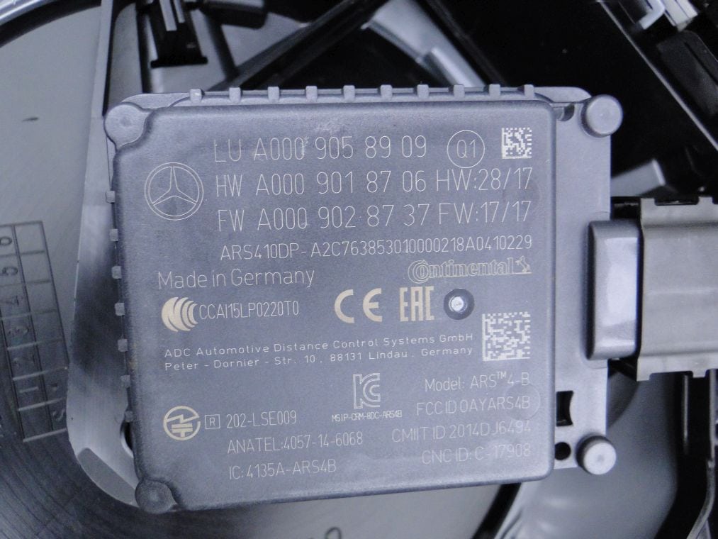 MERCEDES CLS 257 E 238 S 222 217 RADAR A0009058909