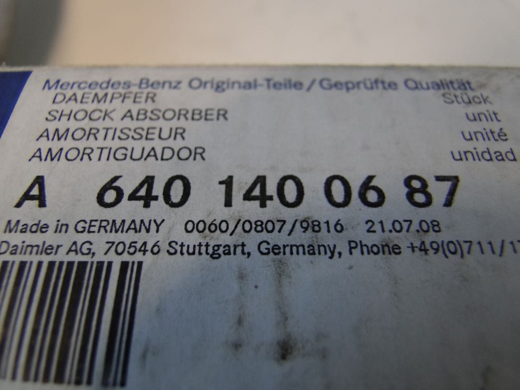 MERCEDES A KLASA W169 TŁUMIK SZMERÓW A6401400687 - obrazek 5