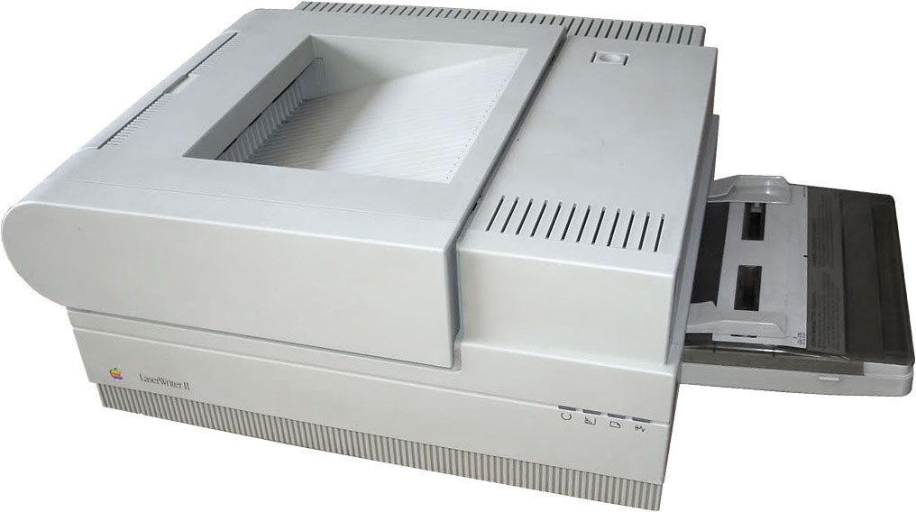 Der Laserdrucker - ein entscheidendes Element beim Erfolg von DTP (Foto: Vintage Computers)