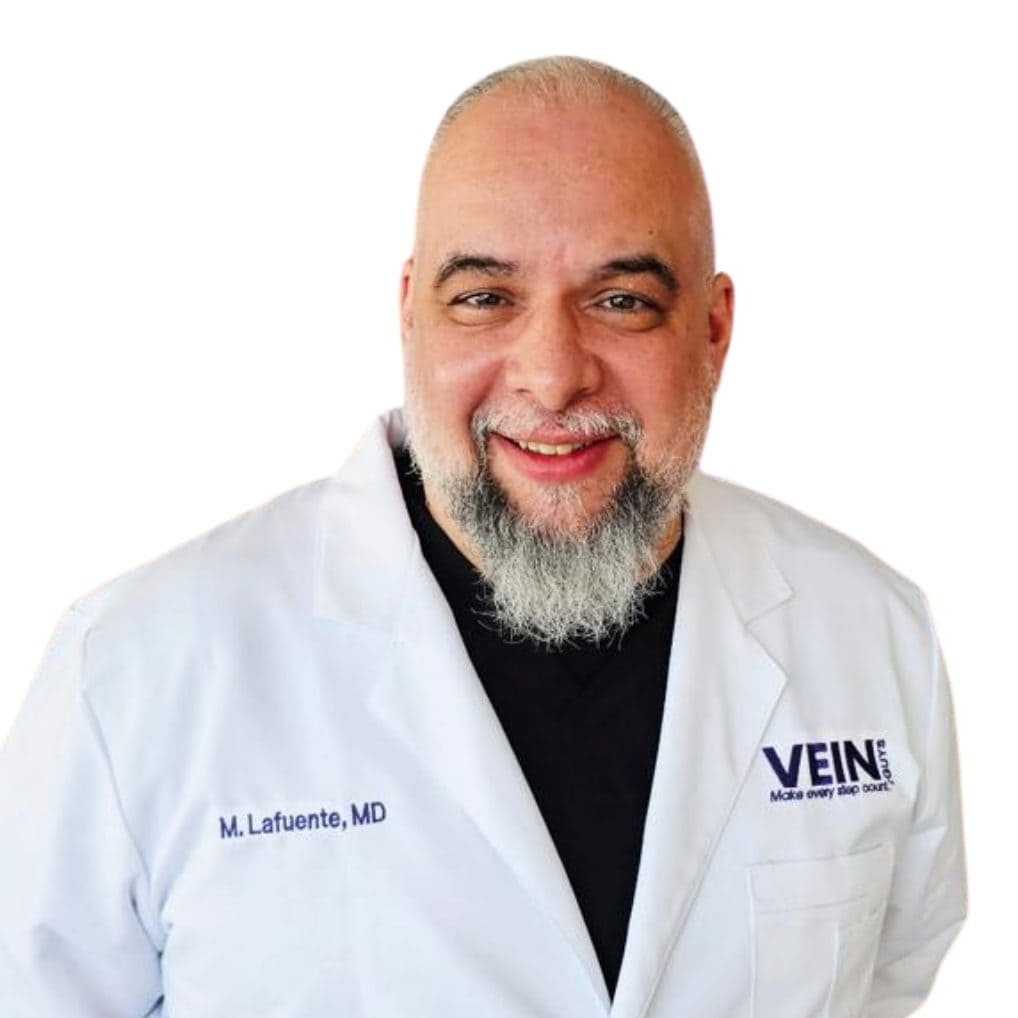 Dr. Michael Lafuente, vein specialist with The Vein Guys
