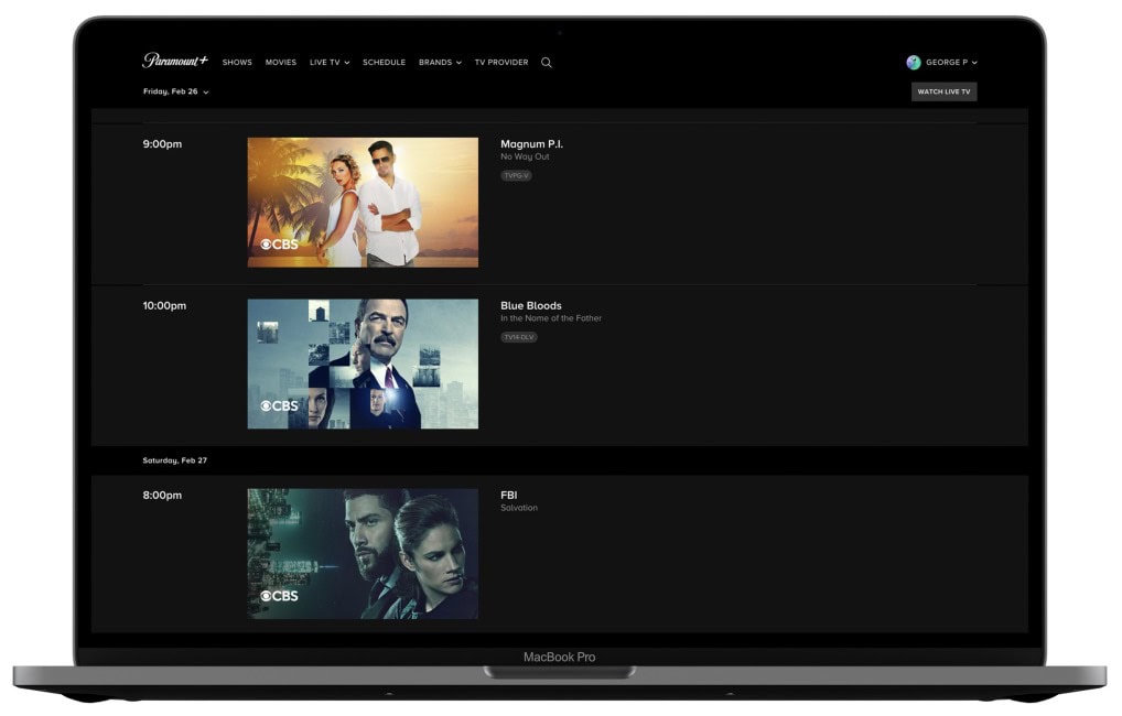 Turning On or Off Subtitles and Closed Captions on Paramount Plus