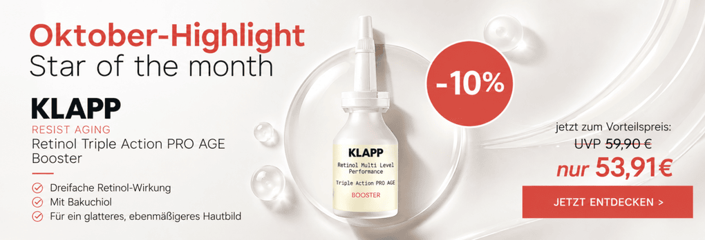 Angebot KLAPP Retinol Oktober