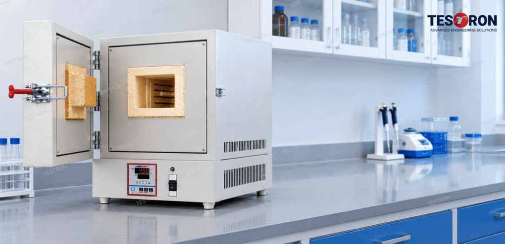 Testron TT-ACA220 laboratory muffle furnace for ash content analysis and material testing in the USA Copy