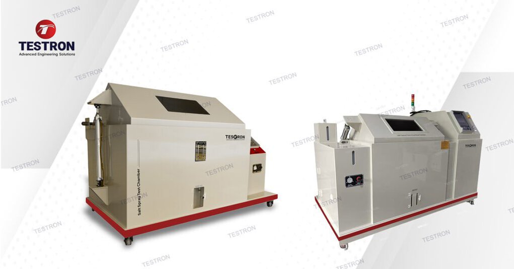 Salt spray chamber for corrosion testing in Brazil