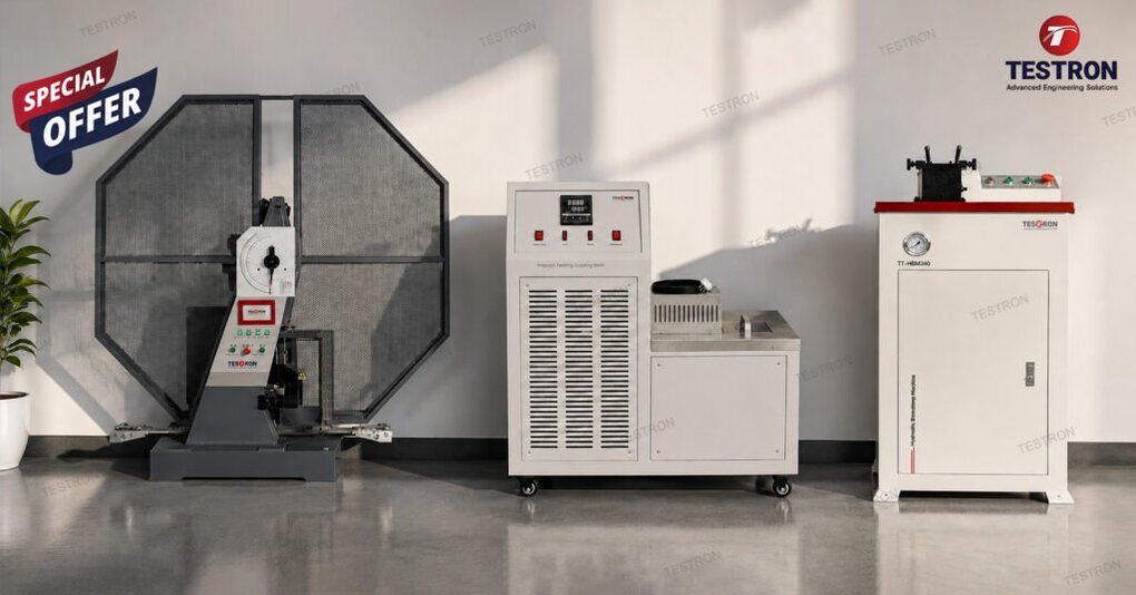 Educational Discount Program for Digital Pendulum Impact Tester, Cooling Bath and Hydraulic Broaching Machine for Universities