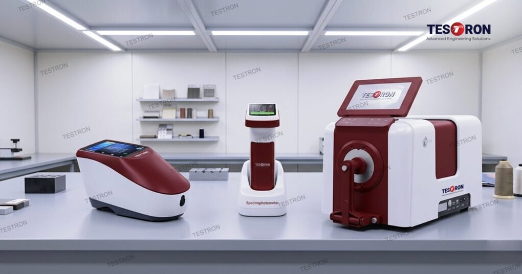 Top spectrophotometer suppliers in India 2026 benchtop color measurement device in laboratory